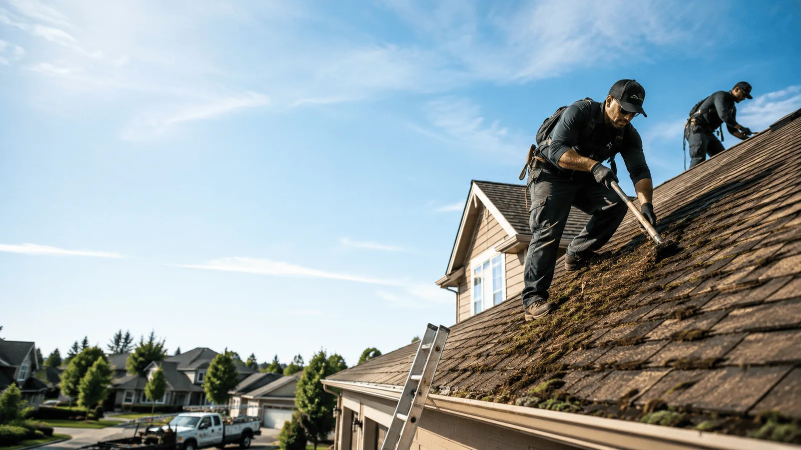 Roof Moss Removal in Browns Summit, NC near me
